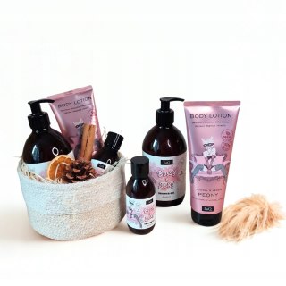 Kosz prezentowy dla niej kosmetyki wegańskie