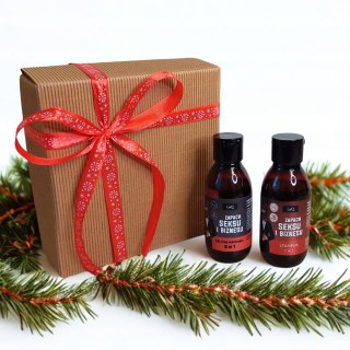 Mini zestaw box prezentowy dla mężczyzny kosmetyki żel szampon