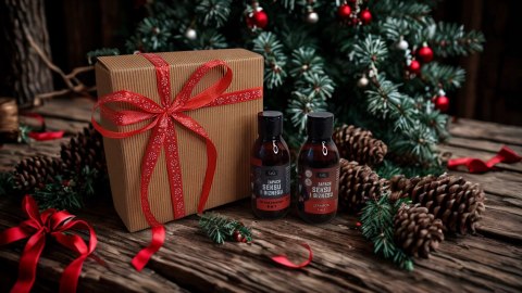 Mini zestaw box prezentowy dla mężczyzny kosmetyki żel szampon