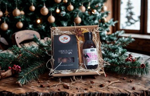 Mini zestaw box prezentowy dla niej kosmetyki orzechy