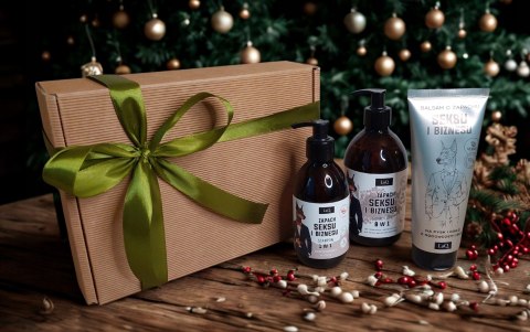 Świąteczny Zestaw box prezentowy dla niego kosmetyki naturalne