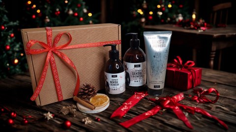 Świąteczny Zestaw box prezentowy dla niego kosmetyki naturalne
