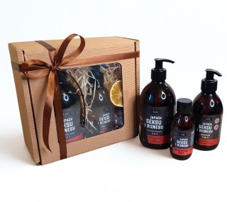 Zestaw box prezentowy dla mężczyzny kosmetyki naturalne