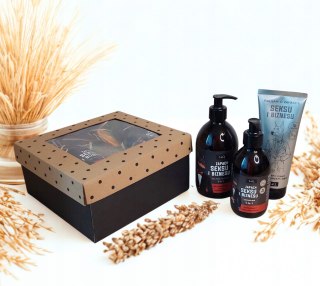 Zestaw box prezentowy dla mężczyzny kosmetyki