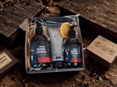 Zestaw box prezentowy dla mężczyzny kosmetyki