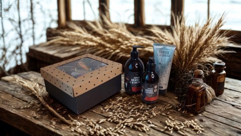 Zestaw box prezentowy dla mężczyzny kosmetyki