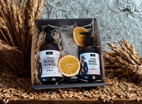 Zestaw box prezentowy dla mężczyzny kosmetyki