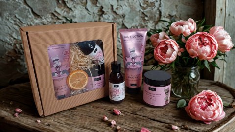 Zestaw prezentowy dla kobiety kosmetyki naturalne