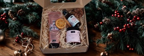 Zestaw świąteczny box prezentowy dla kobiety kosmetyki naturalne