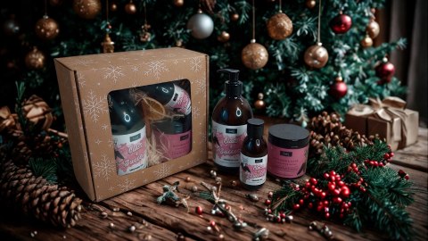 Zestaw świąteczny box prezentowy dla kobiety kosmetyki wegańskie