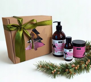 Zestaw świąteczny box prezentowy dla kobiety kosmetyki