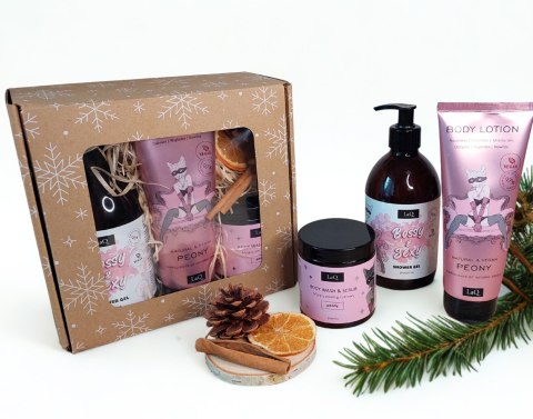 Zestaw świąteczny box prezentowy dla kobiety kosmetyki