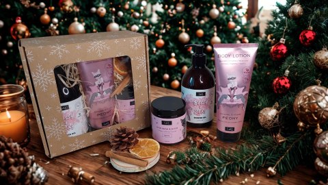 Zestaw świąteczny box prezentowy dla kobiety kosmetyki